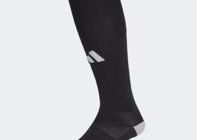 HT6538 Milano Black Soccer Socks
