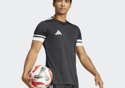 JG5832 Squadra 25 Blk.-Wt. Soccer Jersey