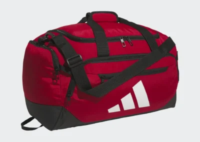 JJ7724 Defender Small Duffel Red-Blk.