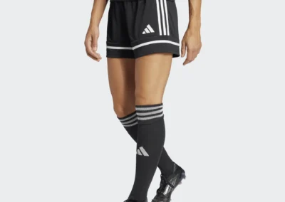 JN7410 Women's Squadra 25 Blk.-Wt. Soccer Shorts