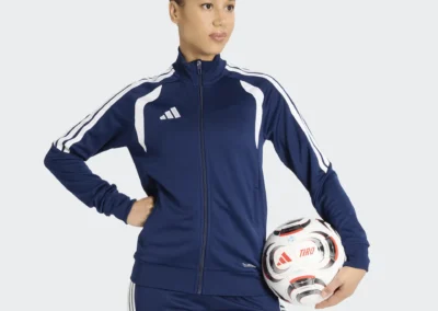 JY7108 Women's Tiro 26 Navy-Wt. Training Jacket