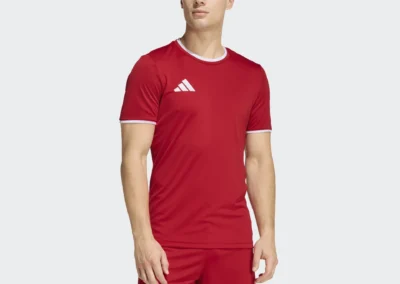 JZ2501 Entrada 26 Red-Wt. Soccer Jersey