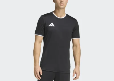 JZ2505 Entrada 26 Blk.-Wt. Soccer Jersey