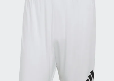 JZ2516 Entrada 26 White Soccer Shorts