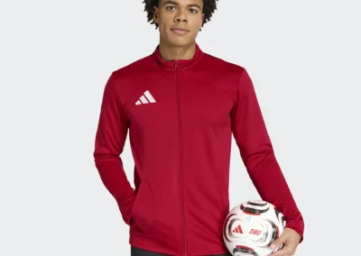 JZ6586 Entrada 26 Red Training Jacket