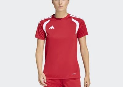 KB1336 Women's Tiro 26 Red-Wt. Soccer Jersey