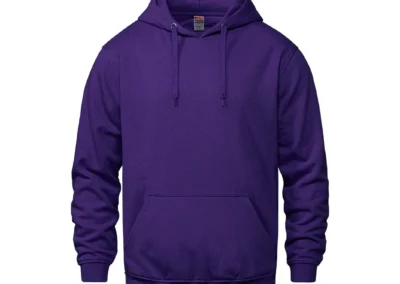 24-7 Men's Purple Pullover Hoodie