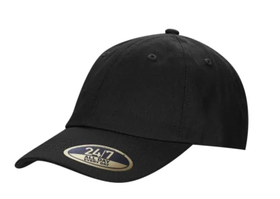 Black Classic Dad adjustable Buckle & Strap Cap
