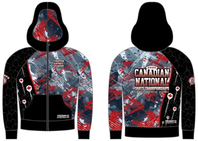 Canadian National Darts Champs 2025 - RED - Hoodies (MASTER)
