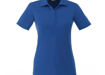 Ladies Cobalt wicking Pique Knit Polo