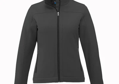 Ladies Gun Metal Soft Shell jacket