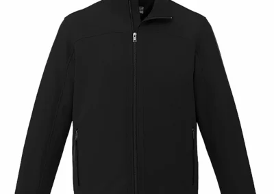Men's Black soft shell jacket