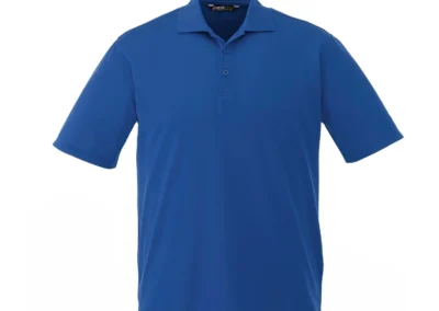 Men's Royal Blue wicking Pique Knit Polo