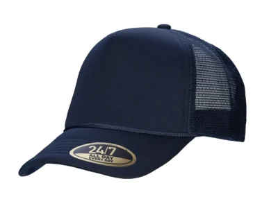 Navy Foam Front Trucker Snap Back Cap