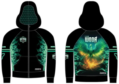 WODA 2025 (BLACK GREEN VERSION) HOODIE