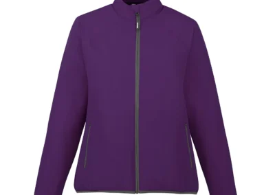 Women's Purple Packable Shell Jacket