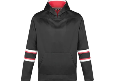 Youth Black-White-Red Lace Pullover Hoodie