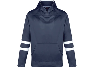 Youth Navy-White Lace Pullover Hoodie